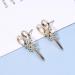 Punk Scissors Stud Earrings - Gold Minimalist Personalized Gifts for Women & Girls Perfect for Hair Stylists - Buy Online on GoSupps.com
