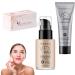 VFX Pro Camera Ready Foundation Makeup Full Coverage Makeup Concealer Makeup Girls Makeup Mature Women Makeup Foundation Sponges VFX Pro Camera-Ready Primer Glowiction Makeup Sponge Set(09 Cool Beige) 09 Cool Beige - Dar...