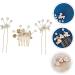 MAGICLULU 2 Sets Bridal Hairpin Bridal Hair Side Comb Vintage Hair Clips Pearl Hair Stick Rhinestone Hair Accessories Hand Decor Hair Chopsticks Tiara Wild Alloy Flower Arrangement Women's - Buy Online on GoSupps.com
