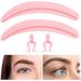 Eyelash Separator for Extension Silicone Eyelash Separator Tool - Lift and Extend Eyelashes Reusable Silicone Separating Tool Beginner Eyelash Insulation Helper Grafting Speeder for Sat Pink - Buy Online on GoSupps.com