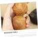 Ultechnovo 4-Piece Wooden Massage Ball Set - Thai Massage Device for Seniors - Perfect for Therapy and Exercise - Buy Online on GoSupps.com
