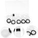 Ultechnovo 10 STK Duplex Contact Lens Travel Case - Organizer & Tweezers - Durable AB Medical Plastic - Buy Online on GoSupps.com