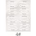 Europe And America's New Eye Shadow/Eyeliner Makeup Template Sticker Eyebrow Stencils Eye Stencils For Makeup 24PC - Buy Online on GoSupps.com