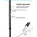 Quadruple Walking Stick Mobility Balancing Aid for Men and Women Lightweight Walking Stick with LED Flashlight Sturdy Four-Prong Aluminum Crutch for Elderly Wisdom - Buy Online on GoSupps.com