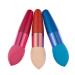 3pc on Stick Makeup Professional Makeup Makeup Powder Brush Eye Makeup Brush Concealer Sponge Eyeshadow Brush Travel Size Kit Cosmetic Mushroom Head Paint Corner Cut Water Droplet Shaped