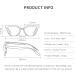 Shop Dollger Blue Light Filter Glasses - TR90 Cat Eye Frames for Men & Women | UV Protection & Anti-Dizziness - Buy Online on GoSupps.com