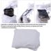 Walfront 100Pcs Microfiber Cleaning Cloths - 6x6 Inch Lint-Free Ultra Soft Fabric for Screens Glasses Cameras & Phones - International Shipping Available - Buy Online on GoSupps.com