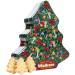 Walkers Shortbread Christmas Tree Shortbread Tin 225g - Pack of 2 - Buy Online on GoSupps.com