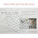 Soft Cotton Hair Ties for Baby Girls - 150PCS Black White Pink Hair Bands - Buy Online on GoSupps.com