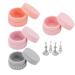 Travel Toiletry Containers - Face Lotions Organizer Container for Traveling Multifunctional Tiny Toiletries Organizer for Creams Cosmetics B