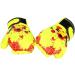 Breathable Boxing Gloves for Kids | High-Quality PU Leather | Ages 2-11 | Ideal for Boxing Muay Thai & Combat Training - Yellow - Buy Online on GoSupps.com