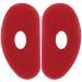 Soft Rib for Pottery & Pottery Clay Pack of 2 Very Soft Pottery Tools Red Shaping Tool for Pottery Smooths & Shapes While Removing Finger Marks Ceramic Clay Tools for Sculpting