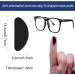 VzuhSw 40 Pairs of 15mm D-Shape Silicone Nose Pads - Non-Slip Self-Adhering Anti-Slip Pads for Glasses & Sunglasses - Soft & Comfortable - Buy Online on GoSupps.com