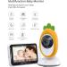 Dragon Touch Baby Monitor E40: 4.3 HD LCD Screen, Wireless 2.4GHz, Two-Way Audio, Night Vision, Split Screen, 8 Lullabies, Temperature Monitoring - Buy Online on GoSupps.com