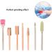 BuyWeek Nail Drill Set - 7pcs Electric Nail Drill Bits for Home Salon (GH-10) | International Shipping Available - Buy Online on GoSupps.com