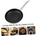 Milisten 1 Pc Steak Skillet Aluminum Alloy Non Stick Baking Pan 43X22X4.5CM Black - Buy Online on GoSupps.com