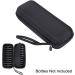 Hipiwe EVA Essential Oils Carrying Case Organizer for 20 Bottles - Portable Hard Shell Travel Bag Holder - Black - Buy Online on GoSupps.com