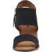 CUSHIONAIRE Women's Rosanna Cut Out Sandal | Memory Foam | Wide Width | Black | Size 10W - Buy Online on GoSupps.com