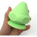 Silicone Massage Bayer Cone with Suction Cup - Enhance Muscle Release for Thoracic Spine Neck & Shoulders | High Credit Fitness Balls - Green - Buy Online on GoSupps.com