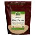 NOW Foods, Rice Bran, Source of Magnesium, Vitamin B6, Fiber and Iron, USA-Grown, Gluten-Free and Certified Non-GMO, 20-Ounce (Packaging May Vary)