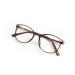 FONHCOO blue light filter glasses women TR90 blue-light glasses without container super light anti-fatigue computer glasses gaming safety glasses (brown)