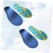 NOLITOY Kids Orthotic Insoles - 2 Pairs Silicone Arch Support & Cushion Pads for Foot Health - Buy Online on GoSupps.com