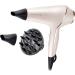 Remington Hair dryer Profi ions Proluxe (2400W 150km/h 3 styling attachments optiheat technology for long-lasting styling results ion care-anti-frizz durable AC-Motor) AC9140 Hair dryer single