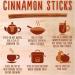 Cinnamon Sticks 50g Alba Grade Premium Quality 100% Natural Ceylon Cinnamon Product from Sri Lanka - Buy Online on GoSupps.com