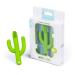 Giligums 58343 Cactus Teether Ring for Babies | 100% Food-Grade Silicone | BPA Free Baby Toothbrush & Dental Aid | Soft Teething Relief for 3 Months+ - Buy Online on GoSupps.com