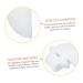 4 Pairs Bunion Spacers | Hallux Corrector & Foot Stretchers | Big Toe Separators | White Foot Pain Relief - Buy Online on GoSupps.com