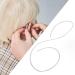 Pre-shaped Hearing Aid Hose - Durable PVC Easy Replacement Flexible & Convenient - 2 Pieces for Rear-Ear Hearing Aids - Buy Online on GoSupps.com