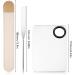 Generic Palette de M lange de Fond de Teint Spatule de Maquillage Portable Ergonomique pour Cosm tiques - Buy Online on GoSupps.com