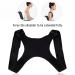 Posture Corrector Upper Back Support for Men & Women - Adjustable Pain Relief Back Straightener (Medium) - Breathable Design in S/Black - Buy Online on GoSupps.com