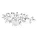 Didiseaon Crystal Hair Accessories Tiara Hair Clips Rhinestone Bobby Pins Hair Barrettes Hair Pin Bridal Hair Comb Bride Hair Accessories Rhinestone Hair Miss Wedding Rhinestones