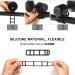 10 Pcs Bicycle Silicone Bands - Multi-Purpose Rubber Brackets for Lights & Meters - Buy Online on GoSupps.com