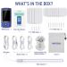 NURSAL TENS EMS Unit Muscle Stimulator for Pain Relief Therapy  Electric 24 Modes Dual Channel TENS Machine Pulse Massager with 12 Pcs Electrode Pads/Continuous Stable Mode/Memory Function Blue - Buy Online on GoSupps.com