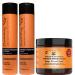 Sunny Isle Jamaican Black Castor Oil Extreme Hydrating Shampoo + Conditioner 10.1oz + Intensive Repair Masque 16oz "Combo"