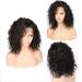 24-Inch Brazilian Water Wave Lace Wig | Real Hair Short Heat-Resistant 150% Density Side Part Style - International Shipping - Buy Online on GoSupps.com