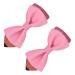 Pencil Hair Clip | Back to School Hair Bow Unique Hairgrips Strong Hold Claw Clips School Hair Accessories for First Day of School Pink