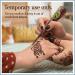 Pride Of India - Henna Paste 4 Cones + 4 Cones FREE - 1.25oz each Large Tube - NEW - 100% Natural Plant Based - NO Chemicals/Dyes - Cruelty Free - Amazing Value Kid Friendly - Use like a Pen - Temporary Coloring Product - Washes away in 10-12 Days 8 Count - Buy Online on GoSupps.com