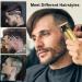Hatteker Professional Men's Hair Trimmer: Zero Gapped Detail Trimmers, Cordless T-Blade Edgers, Rechargeable Grooming Kit with LCD Display - Gold - Buy Online on GoSupps.com