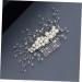 Ipetboom Combs Hair Barrettes Wedding Tiara Wedding Hair Comb Pearl Hair Clips Pearl Headpiece Pearl Clips for Hair Wedding Hair Clip Crystal Clip Comb Hair Pin Bridal Diamond Leaf Bride - Buy Online on GoSupps.com