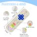 2 Pack Silicone Remote Teether Pacifiers for Babies 6-24 Months - Black+White - Buy Online on GoSupps.com
