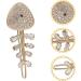 Fishbone Hairpin Hair Clip Girls Hair Barrettes Hair Accessory for Women Hair Gems for Women Girls Hairpin Hairpins for Girls Metal Fish Bone Clip Hair Accessories Miss - Buy Online on GoSupps.com