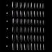 Sunydog 100Pcs Clear Acrylic Nail Tips - Full & Half Cover Coffin-Shaped Ballerina Tips for Nail Studios & DIY Nail Art | 10 Sizes - Buy Online on GoSupps.com