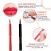 PLAFOPE 3pcs Retractable Lip Brush Cosmetics Brush Lipstick Applicator Makeup Brush Lip Balm Brush Makeup Tool Eyeshadow Applicator Eyeshadow Brush Lipstick Lip Mask Applicator - Buy Online on GoSupps.com