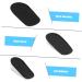FOMIYES Height Increasing Insoles - 3 Pairs Shock-Absorbing Shoe Cushions for Women & Men - Comfortable & Soft Half Pads - Perfect Fit for Running & Everyday Use - Buy Online on GoSupps.com