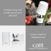 Catit Grooming Kit for Medium-Longhaired Cats. Canister includes 5 tools: Pin brush Long dematter metal slicker brush grooming comb with rolling pins and curved nail clippers - Buy Online on GoSupps.com
