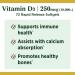 Buy Nature's Bounty D3 250 mcg (10000 IU) â€“ 72 Rapid Release Softgels for Optimal Health - Buy Online on GoSupps.com