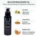 ZEUS Beard Starter Kit for Thick Beards | Natural Beard Shampoo Conditioner & Premium Vanilla Rum Oil | Made in USA - Buy Online on GoSupps.com